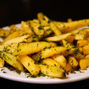 Parsley and Garlic Fries