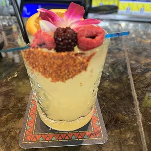 Peach margarita