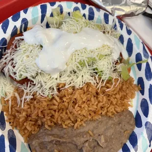 Chile relleno Combo Plate