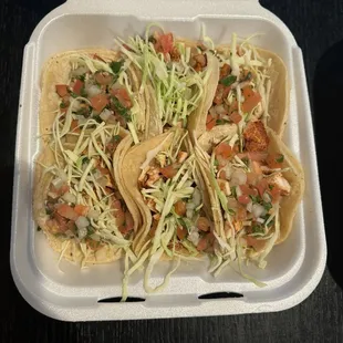 Chicken tacos
