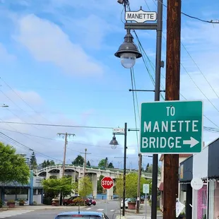 Bremerton neighborhood of Manette, just by the roundabout by the Manette Bridge (4/28/24)