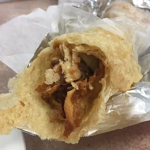 Chicken Tokka Boti Paratha Roll
