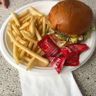 Cheeseburger &amp; French Fries