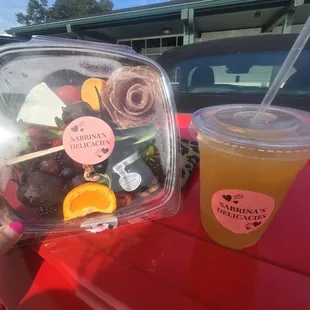 Date Night to-go Box, Perfectly Peach Tea