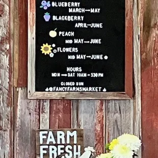 drink menu