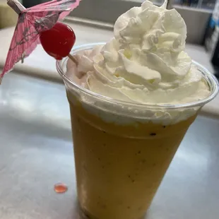 drink, dessert