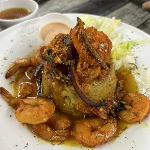 Shrimp Mofongo