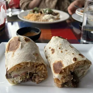 Carne asada burrito