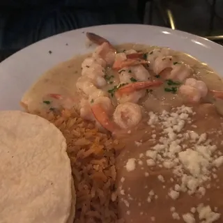 Camarones Al Mojo de Ajo