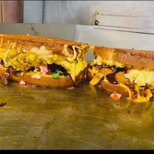 BBQ Pulled Pork Grilled Cheese