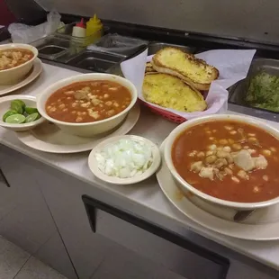 Best menudo in town.  Served everyday
