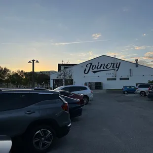 Outside