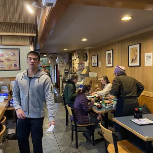 Open for indoor dining in both dining rooms (except sushi bar) Monday to Saturday