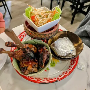 THAI B.B.Q CHICKEN Set