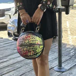 Basketball crossbody bag/purse