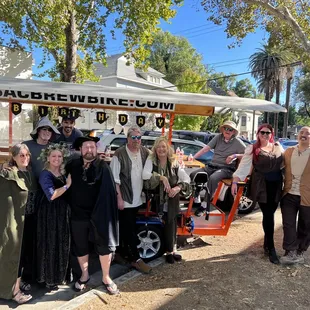 Sac brew bike Lord of the Rings birthday celebration