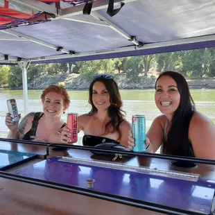 The only way to be outside in 107°