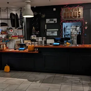 Inside bar area