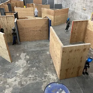 Have fun on the indoor field