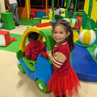 Birthday fun in the play area!