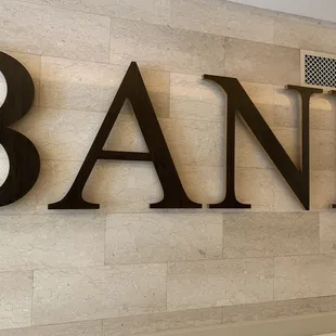Inside the Bank.