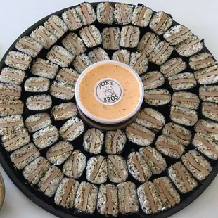 Spam Masubi platter