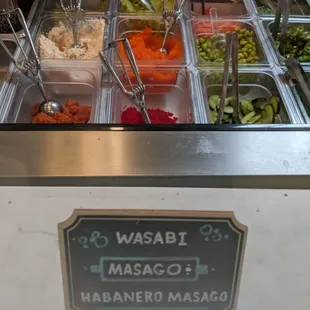 Habanero Masago topping!
