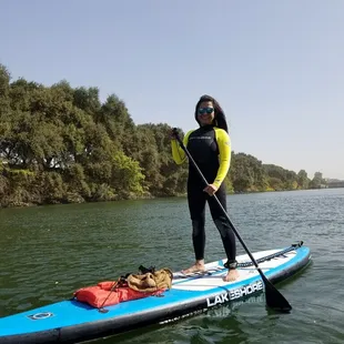 I'm a water sign, what can I say- paddle's up!  Or in this case, paddle's down.