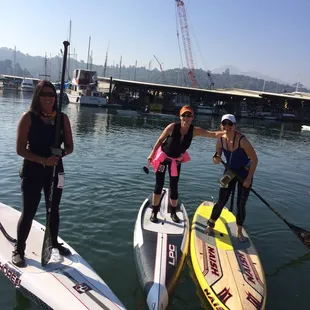 Some of the ladies of Sac SUPs.