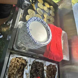 Fresh handmade tortillas and our famous Asada, Al pastor and pollo adobada .