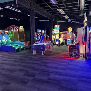 Come check out our arcade. More new games coming soon!