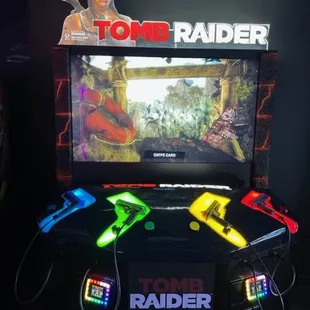 Challenge your friends to a game of Tomb Raider!