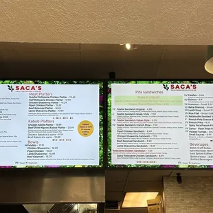 Menu as of January 10, 2025