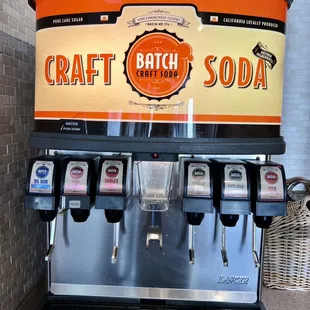 Craft soda machine