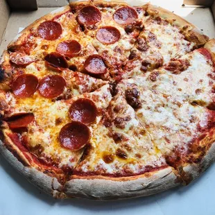 1/2 Pepperoni and Cheese