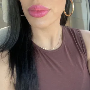 After Pic with lipstick