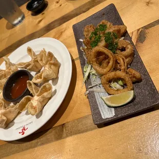 Crab and Cream Cheese Wontons