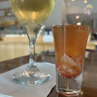 Just stopped in for a quick glass of wine and a shooter since I had some time to kill before an appointment.