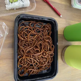 Pan Fried Garlic Udon Noodle