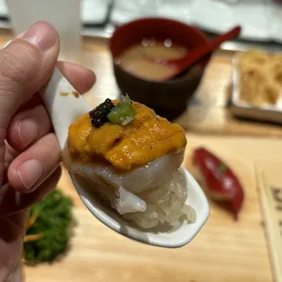 Nigiri Tasting 10 Pcs With Miso Soup
