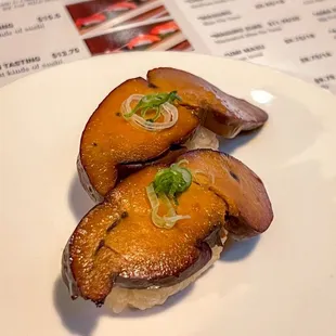 Monkfish Liver Sushi
