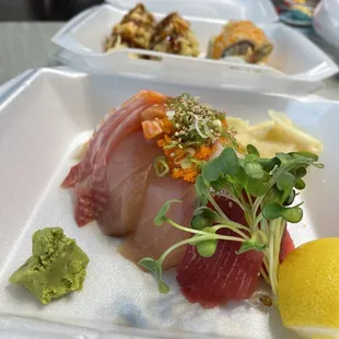 sashimi, food, sushi and sashimi, sushi