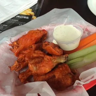 Hot wings!