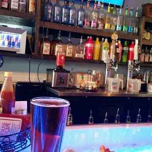 Watching the race and good brew,burgers great place to chill