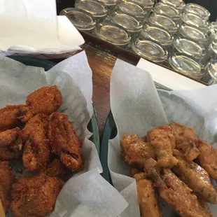 Wing Wednesday so many different flavors including dry rub!