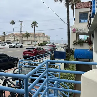 View from our outdoor table