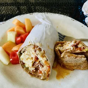 mexican healthy wrap