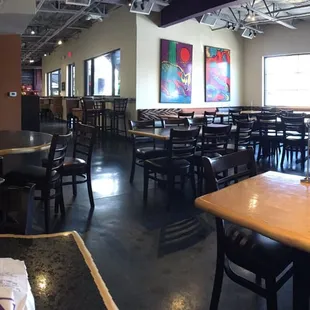 Interior feels really cool.