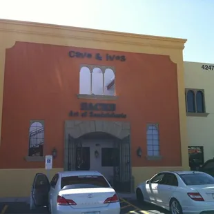 Outside new location.