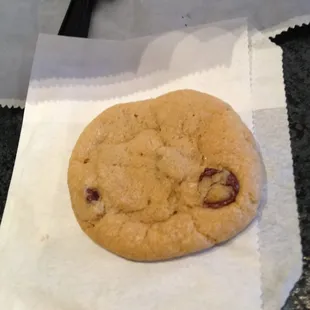 Complimentary Chocolate Chip Cookie